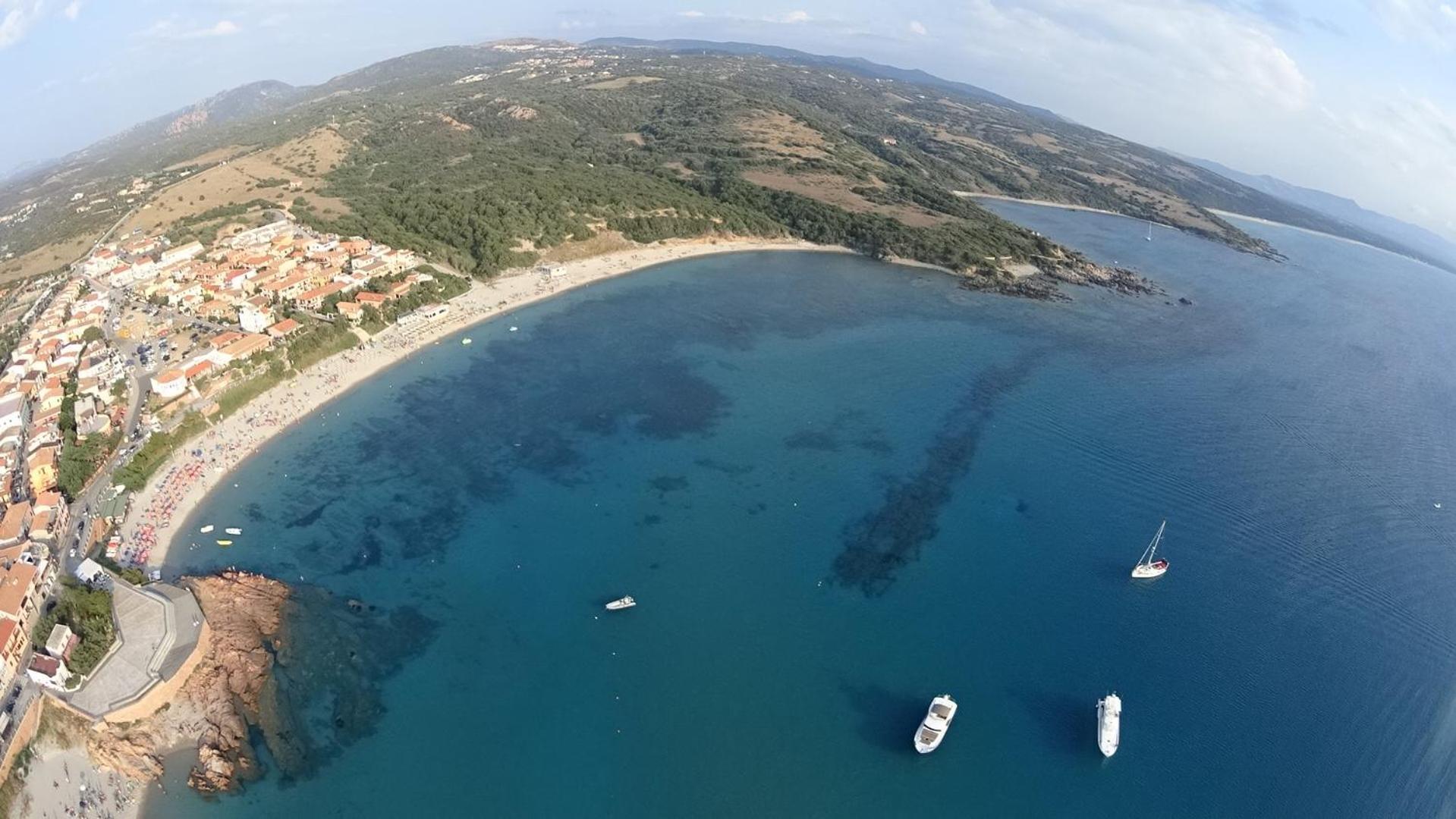 Borgo Spiaggia Vista Mare Isola Rossa Exteriör bild